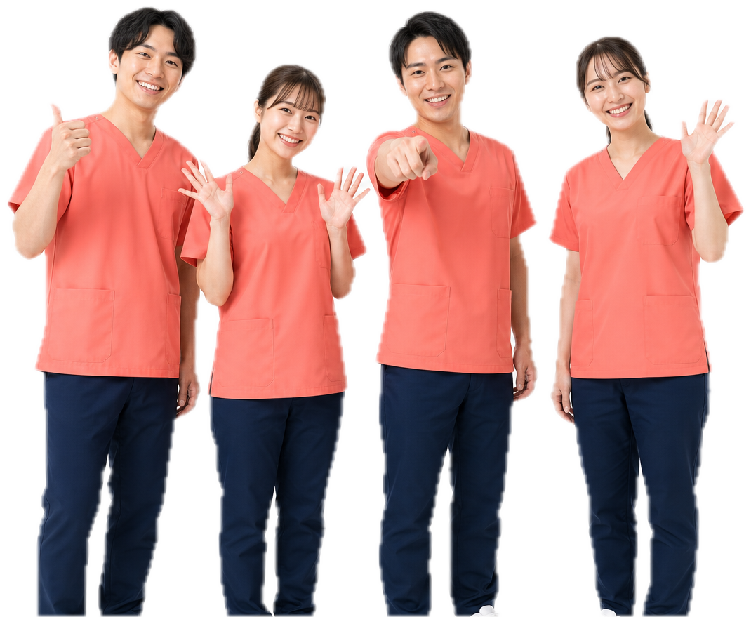 呼びかけるmyCredのスタッフ