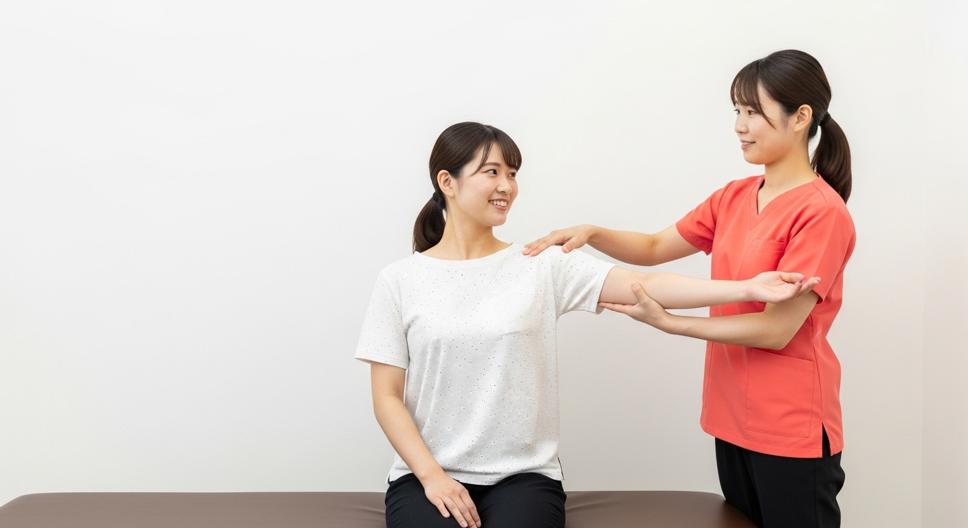 都城骨盤整骨院の施術の様子