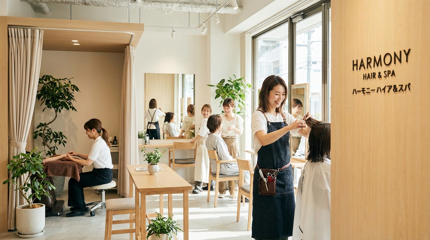 【神戸市】美容鍼灸師募集！月給25万円～◎未経験OK・完全週休2日＜ハリケア神戸＞ - 職場環境